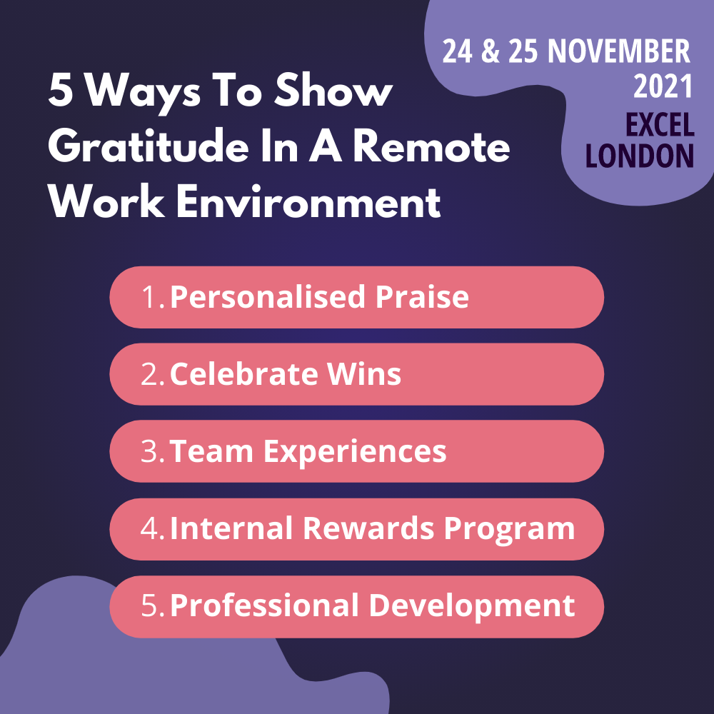 5 Ways To Show Gratitude In A Remote Work Environment